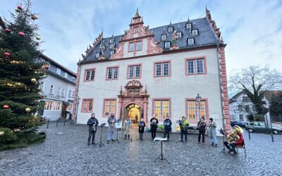 Weihnachtsstimmung auf dem Marktplatz